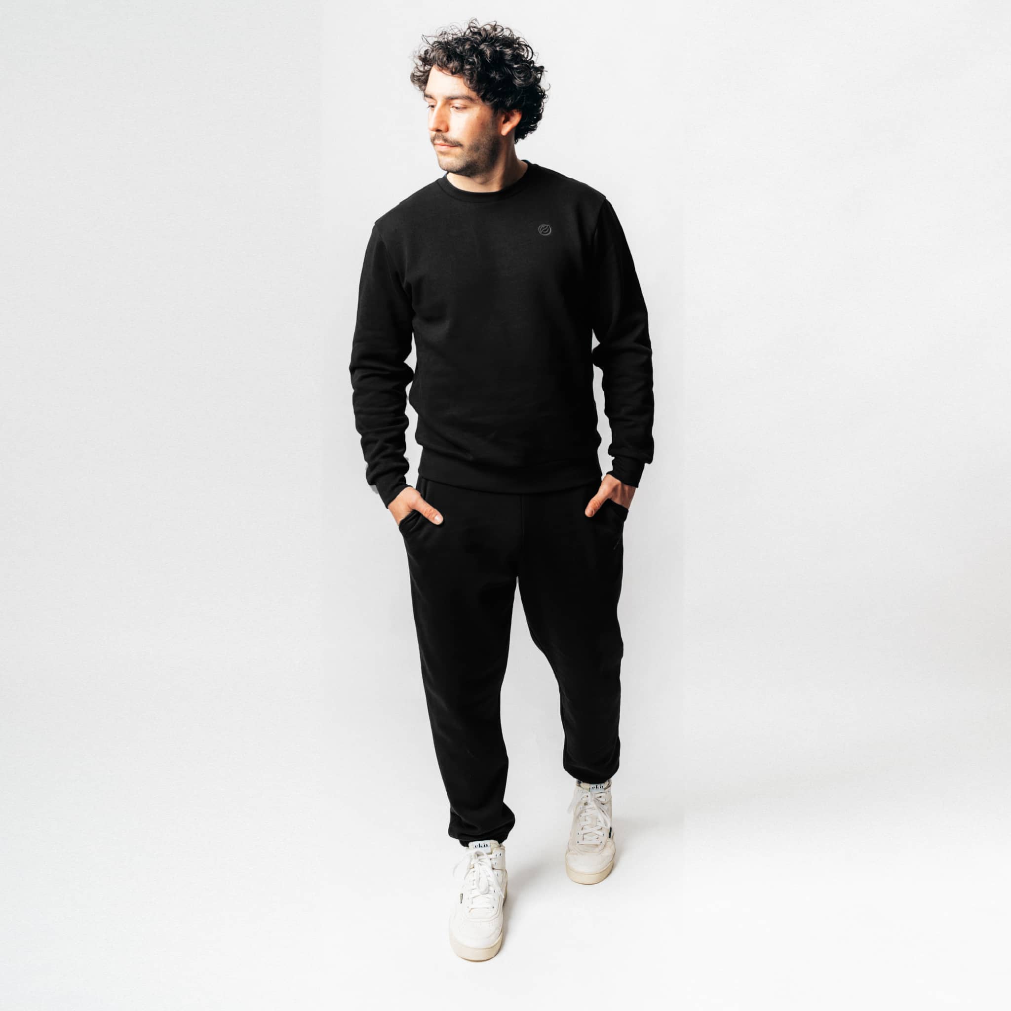 ALL COURT I Natural Sweatpants - schwarz