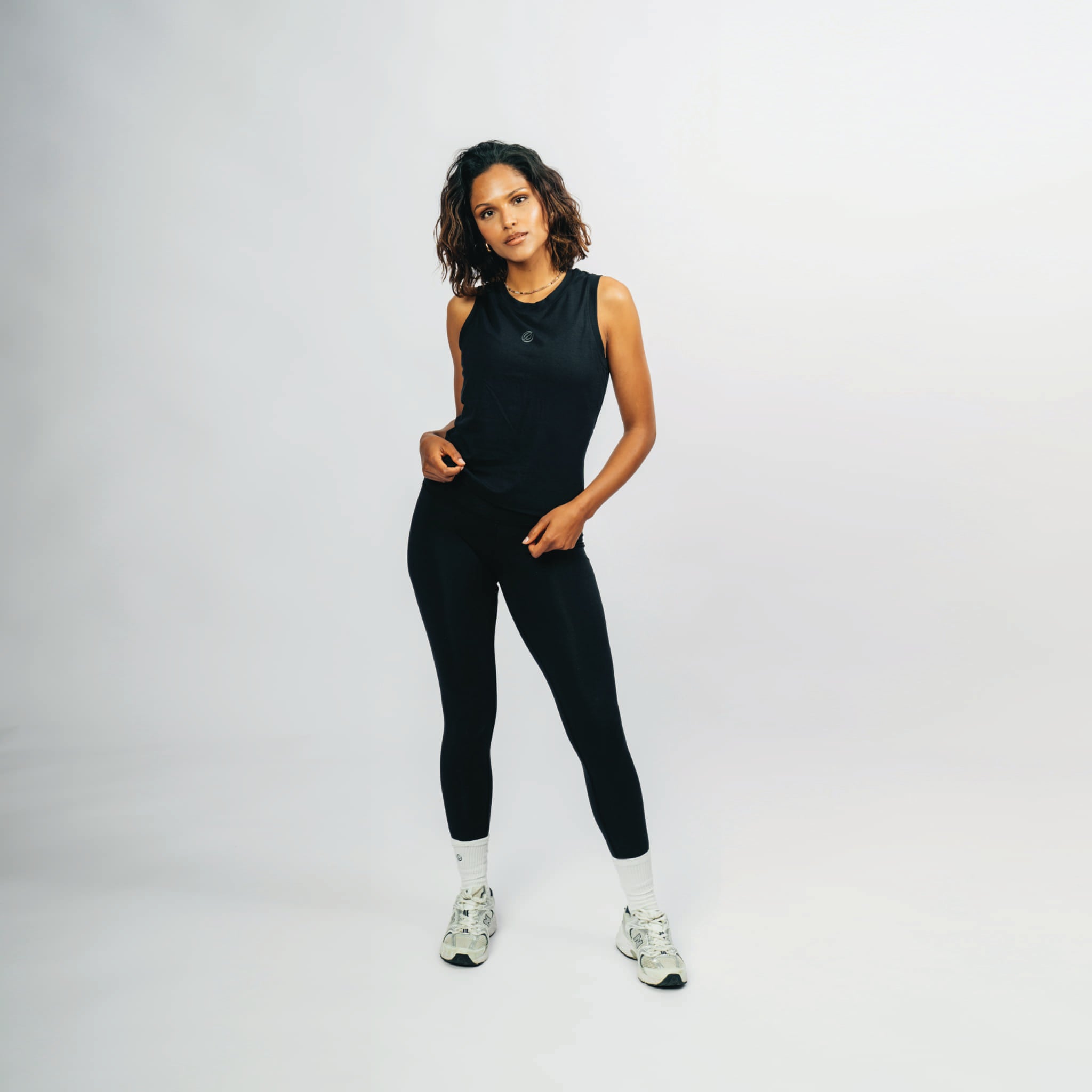 Flexible Sportset - schwarz