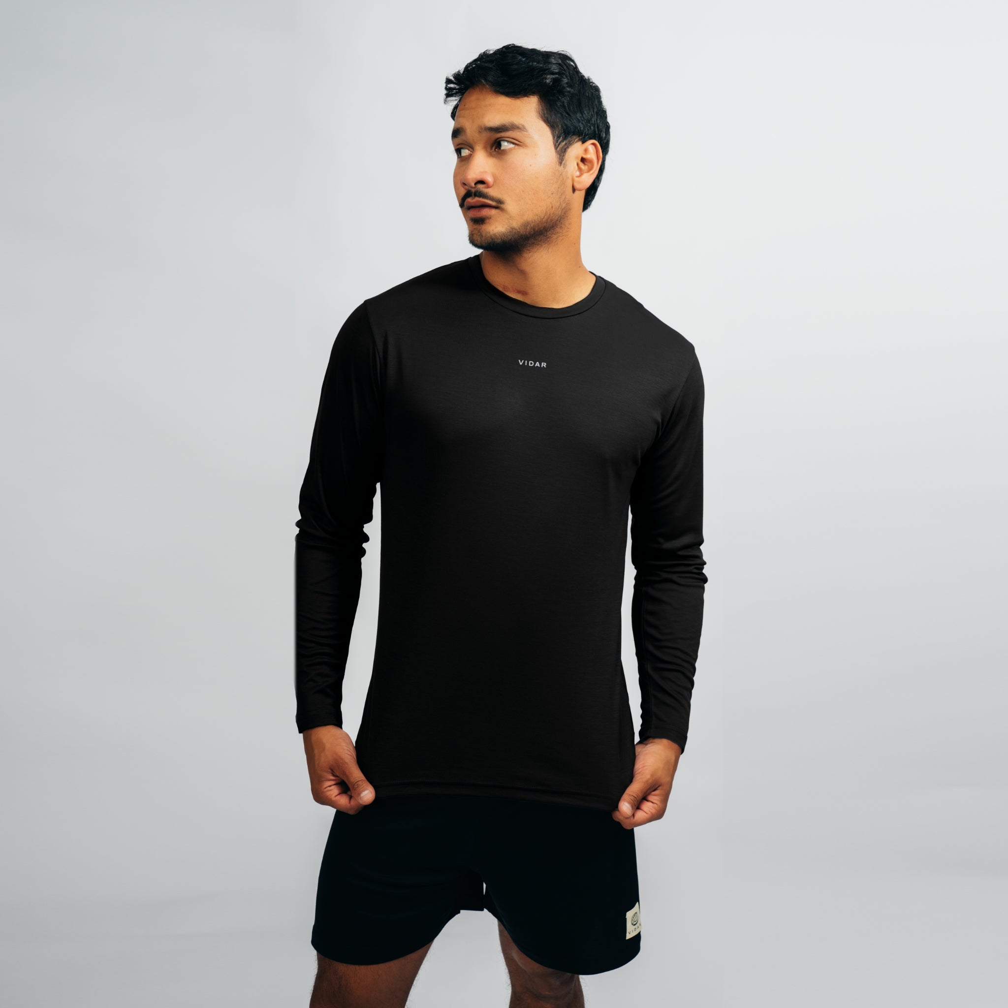 DISTANCE | Natural Performance Longsleeve - schwarz