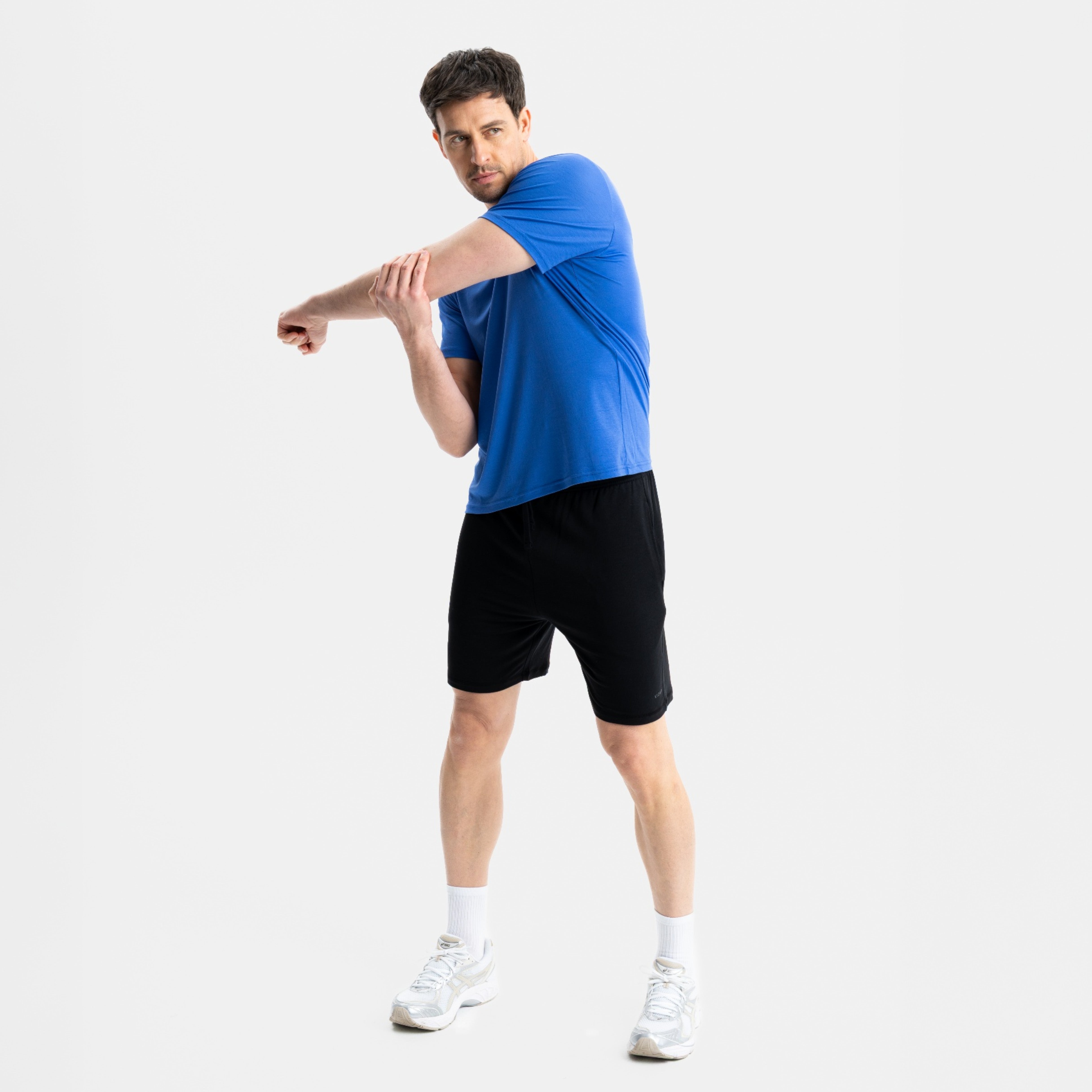 RESET I Natural Performance Tee | Electric Blue