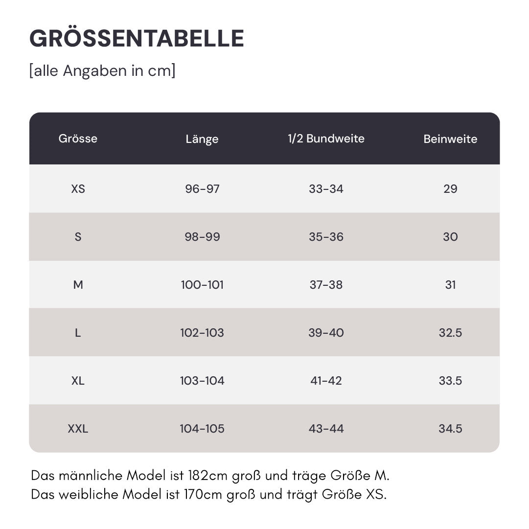 Jogginganzug aus TENCEL™ und Biobaumwolle - schwarz