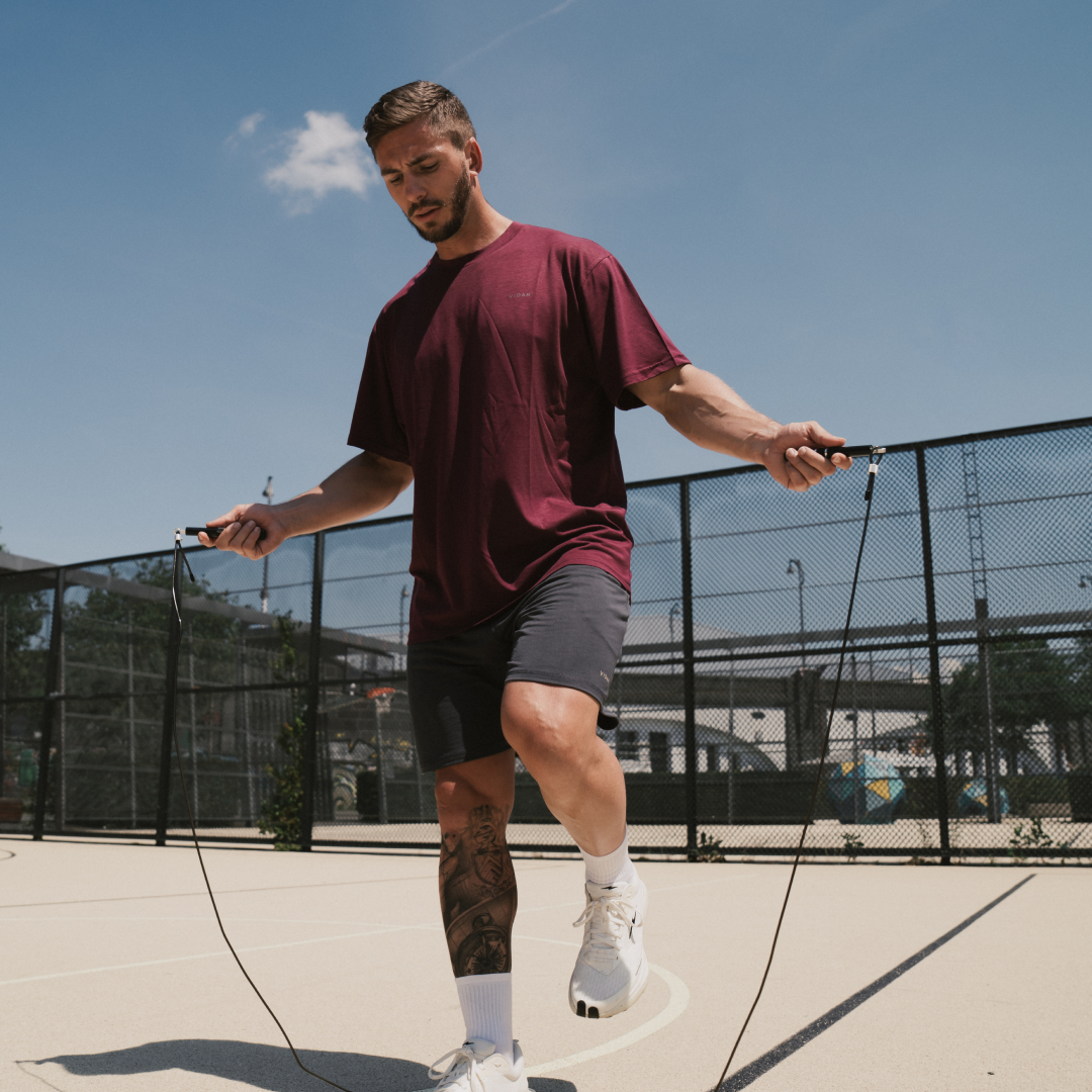 FORCE Sportset Short | Burgundy Red x Iron Grey