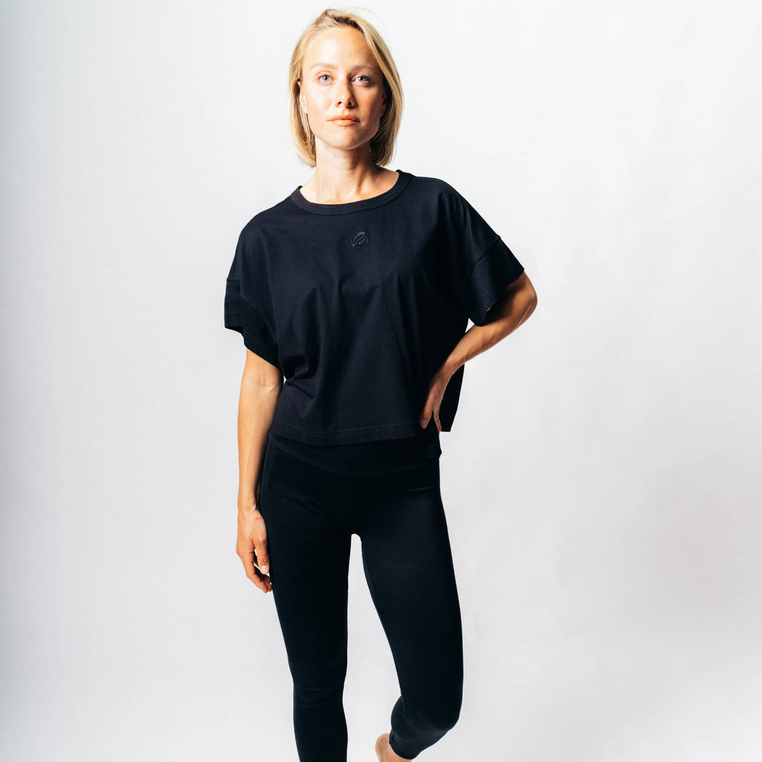 Yoga Sportset Box-Shirt & Leggings aus TENCEL™