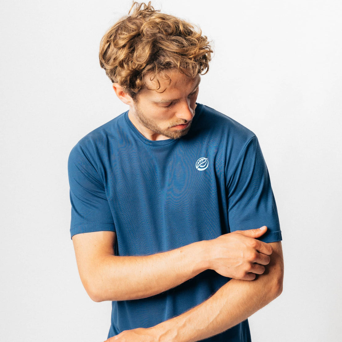 CHANGE I Natural Sport Tee - blau
