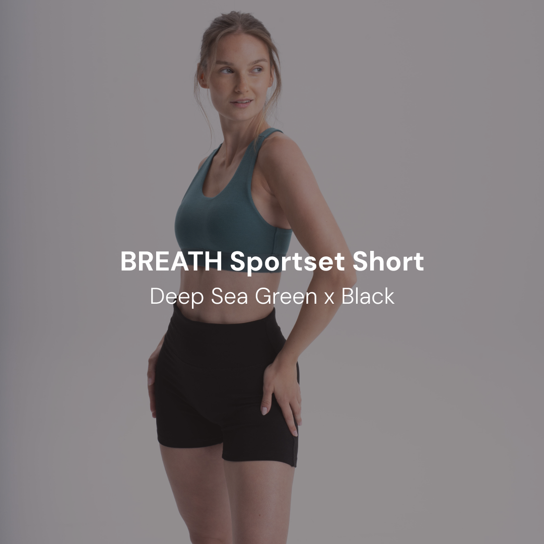 BREATH Sportset Short | Deep Sea Green