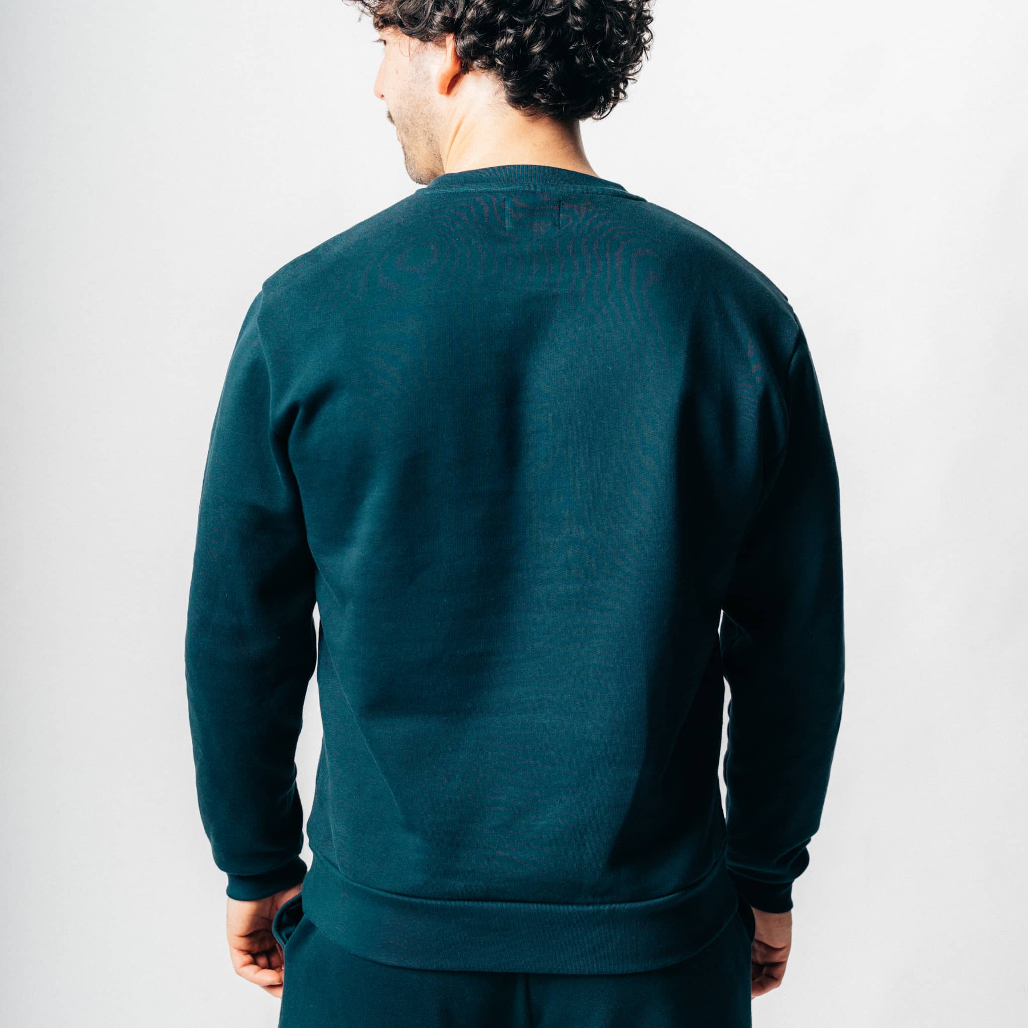 RECORD | Natural Crewneck Sweater navy blau