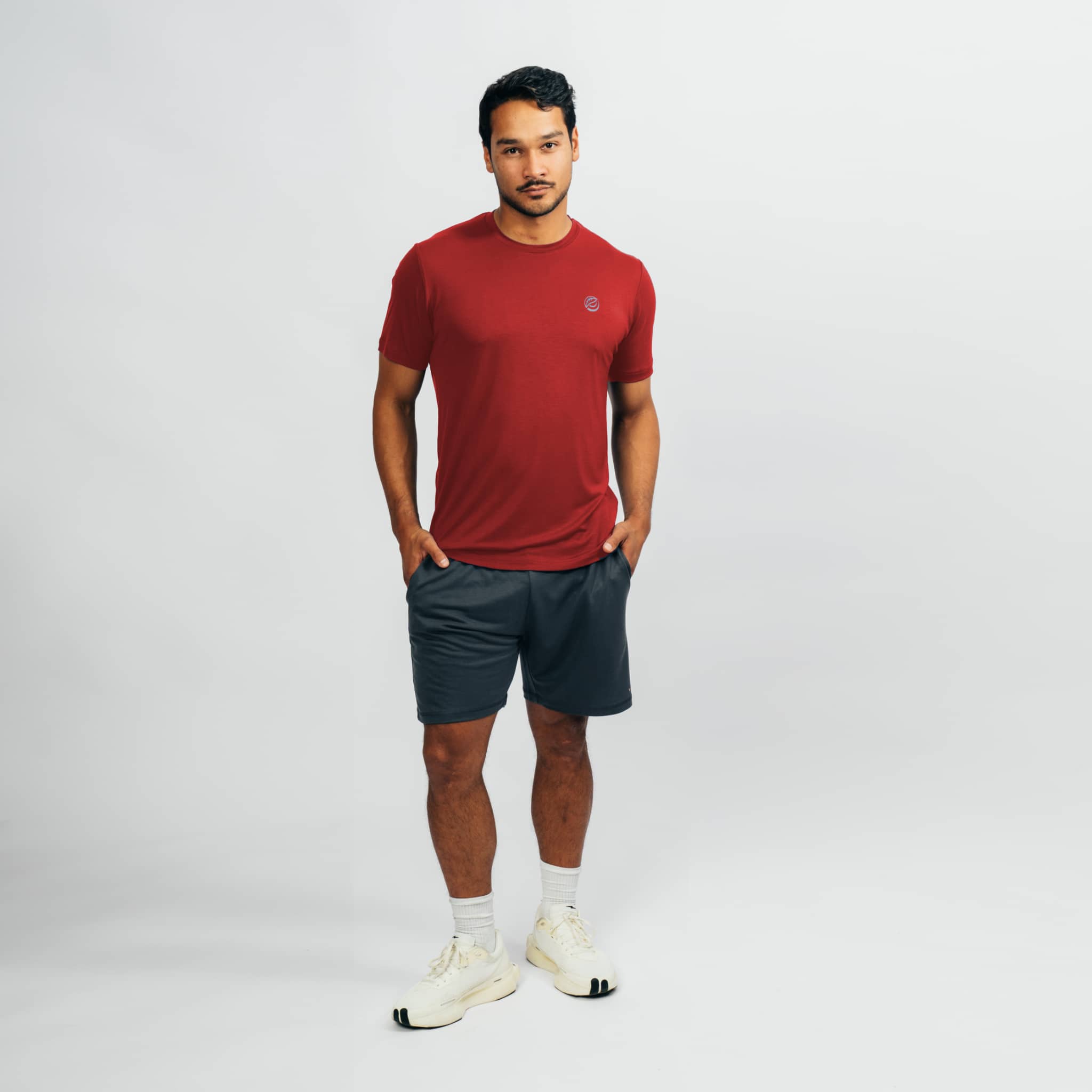 CHANGE Sportset (kurz) - rot / anthrazit