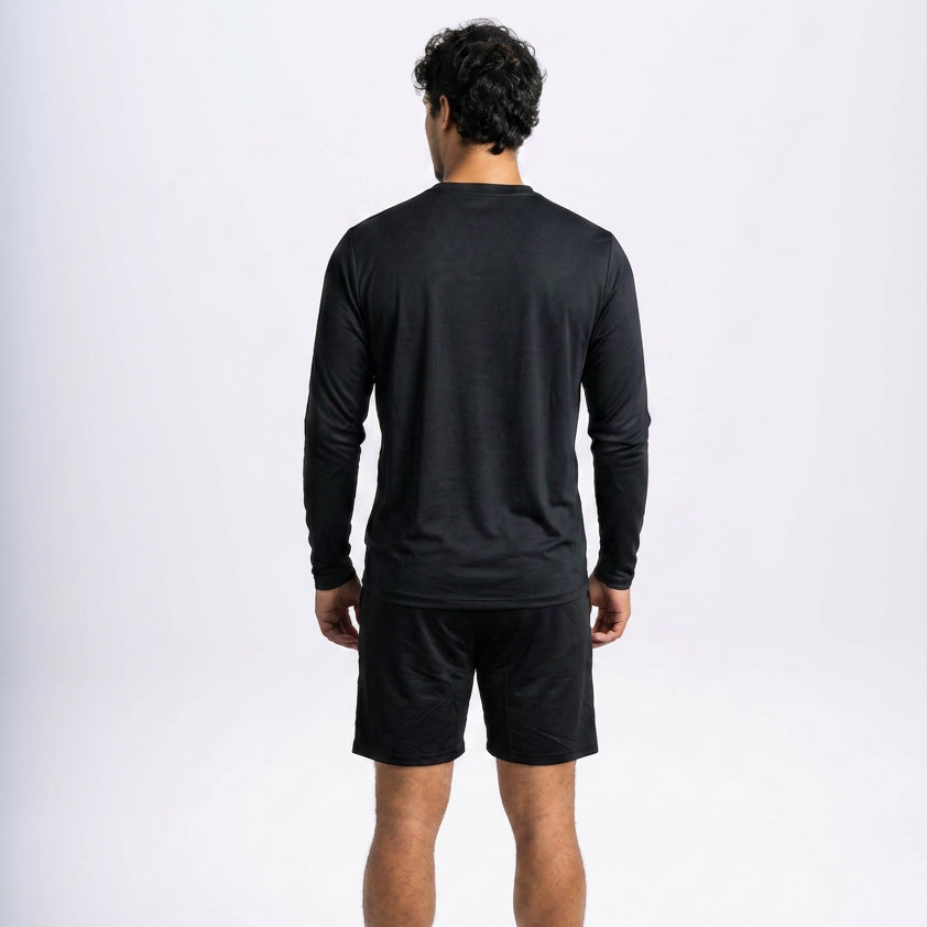 DISTANCE | Natural Performance Longsleeve | Black