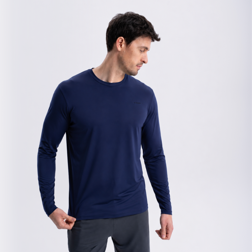 DISTANCE | Performance Longsleeve | Deep Navy