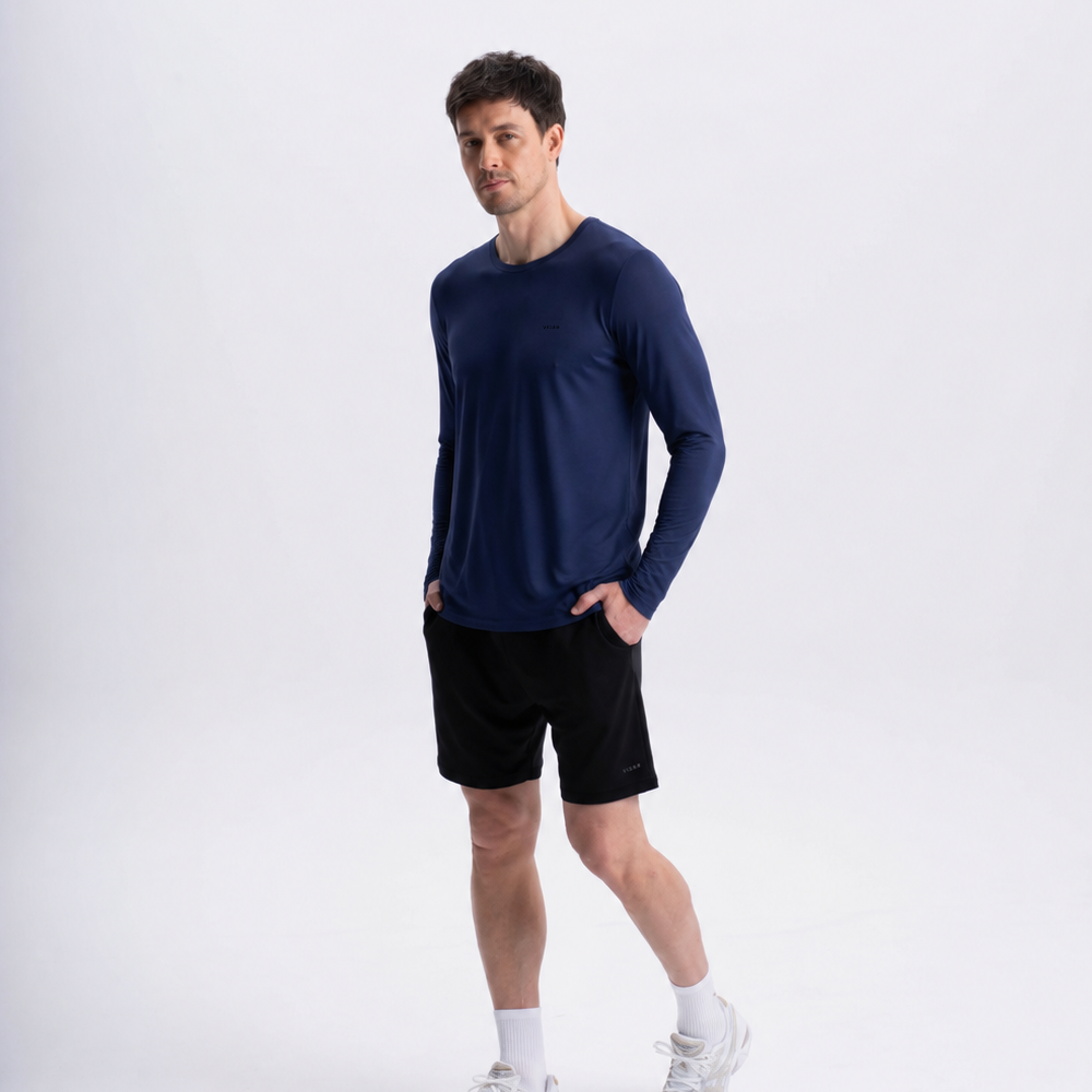 DISTANCE | Performance Longsleeve | Deep Navy