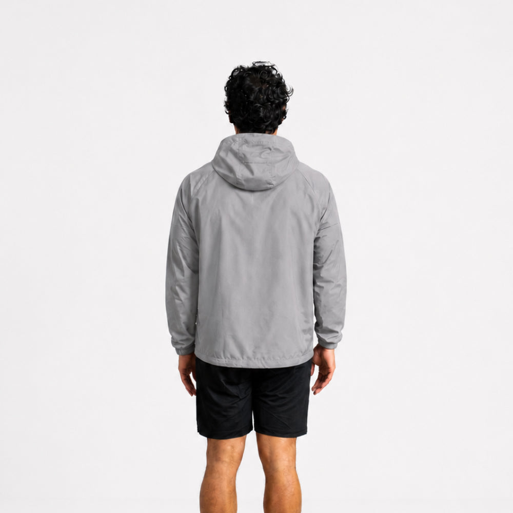 EXO | Natural Windbreaker Herren | Iron Grey