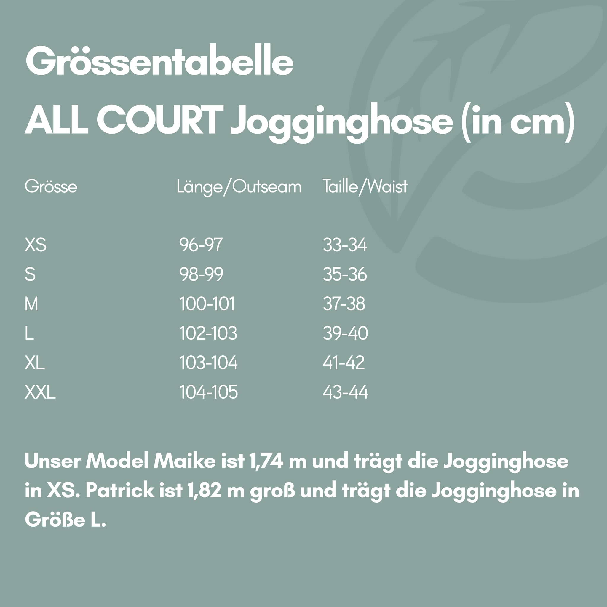 Jogginganzug aus Bio-Baumwolle - dunkelgrün / navy blau