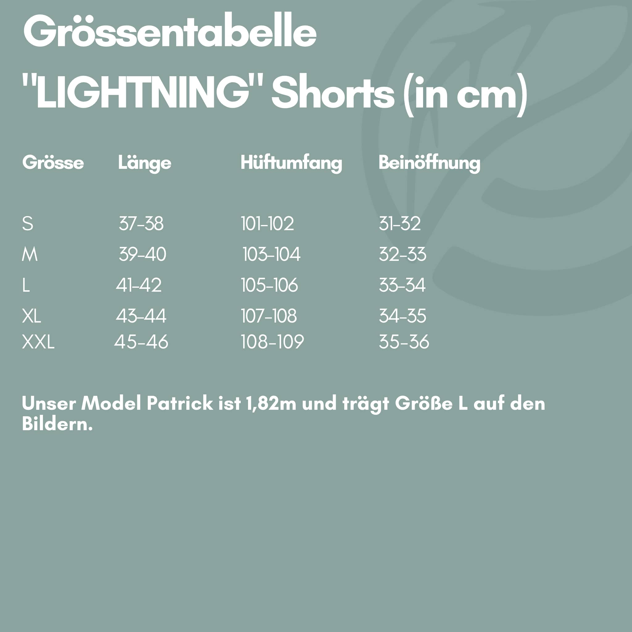 LIGHTNING I Natural Performance Shorts - schwarz