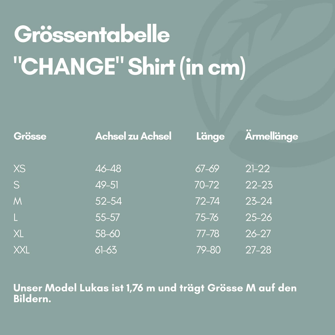 CHANGE I Natural Sport Tee - blau