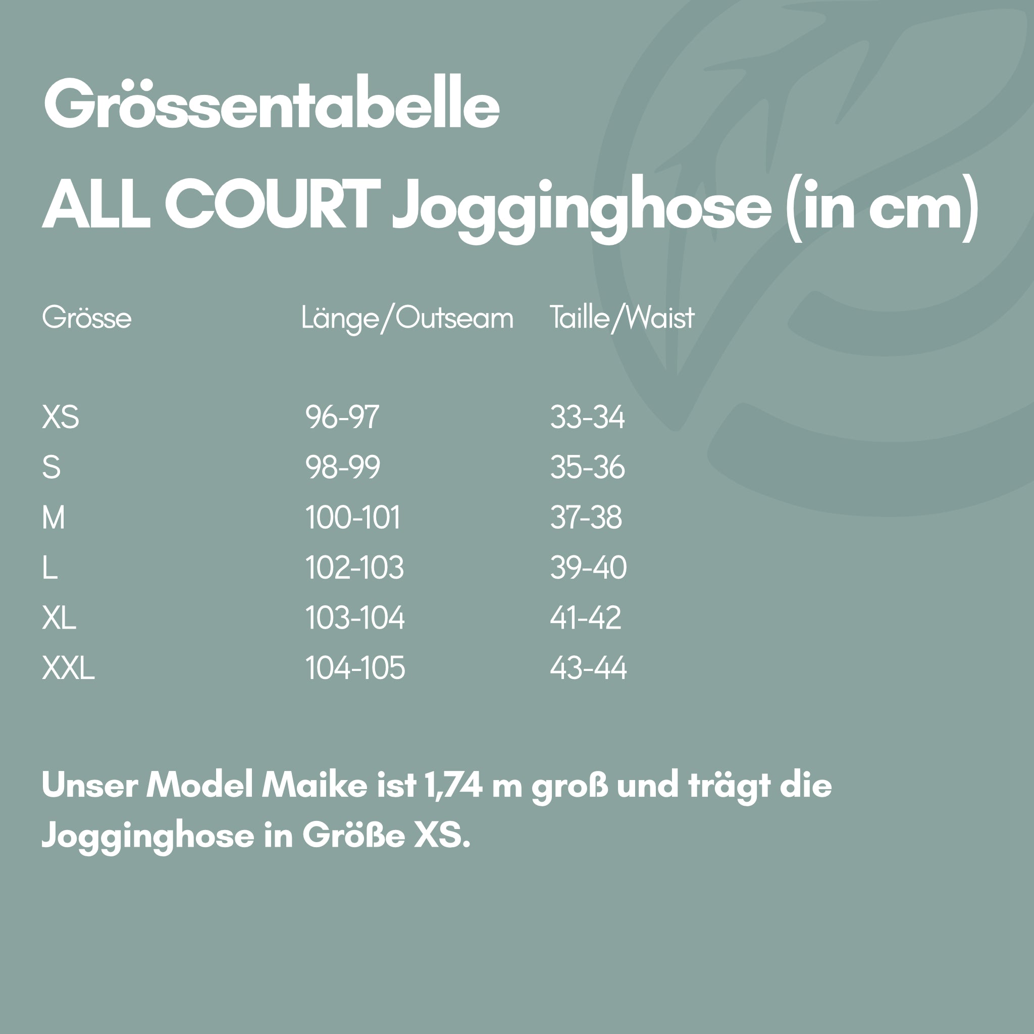 ALL COURT I Natural Sweatpants aus Bio-Baumwolle - dunkelgrün