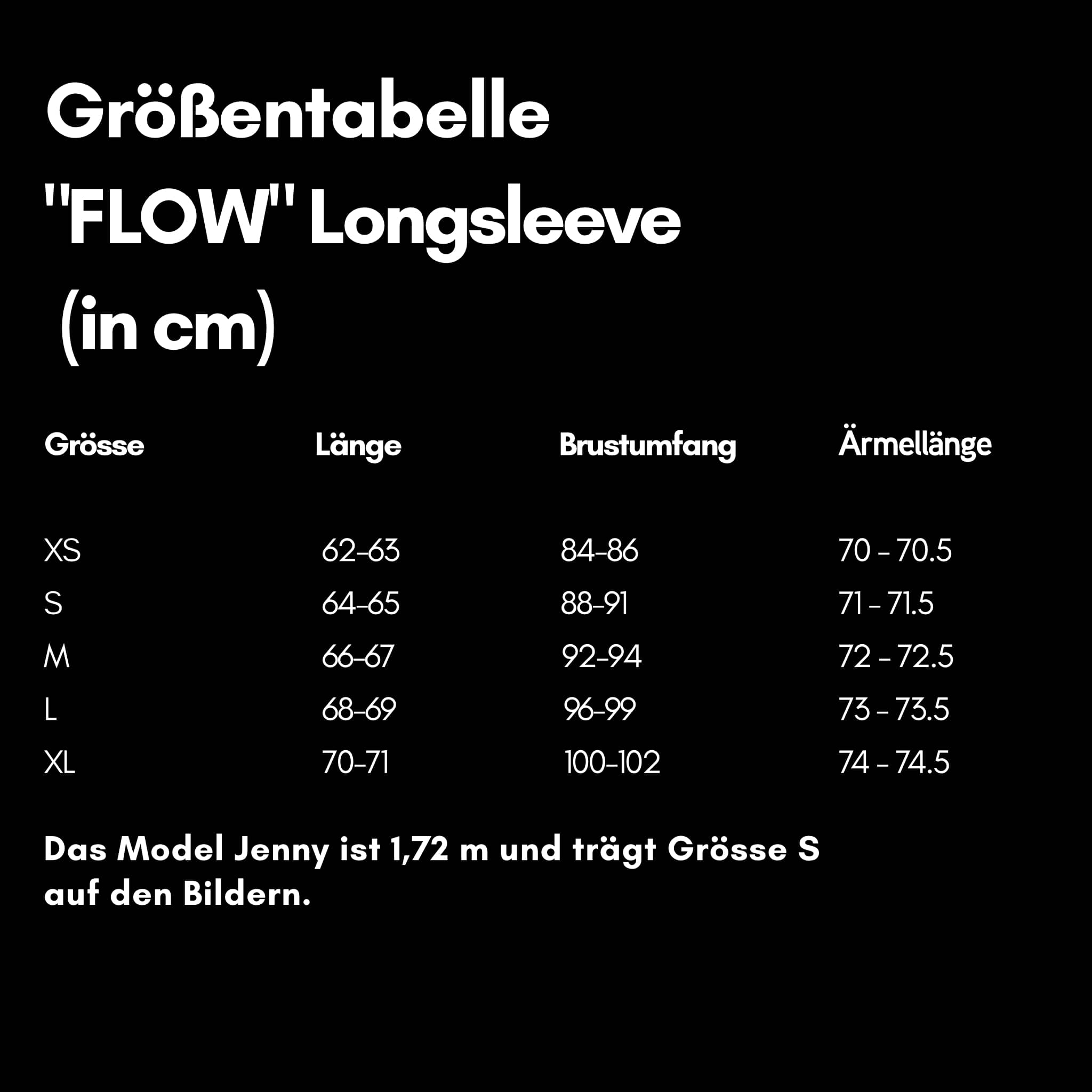 FLOW | Natural Sport Longsleeve - schwarz