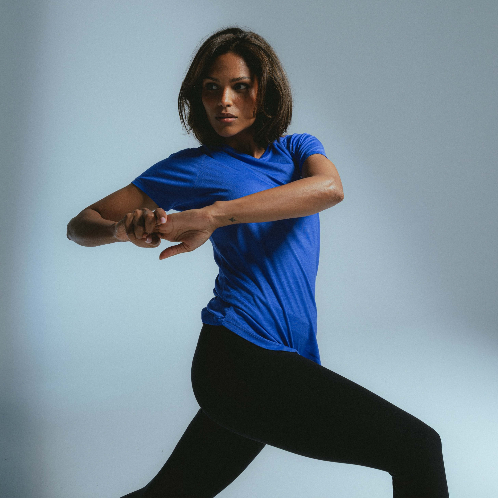 POSEIDA | Natural Performance Shirt | Electric Blue
