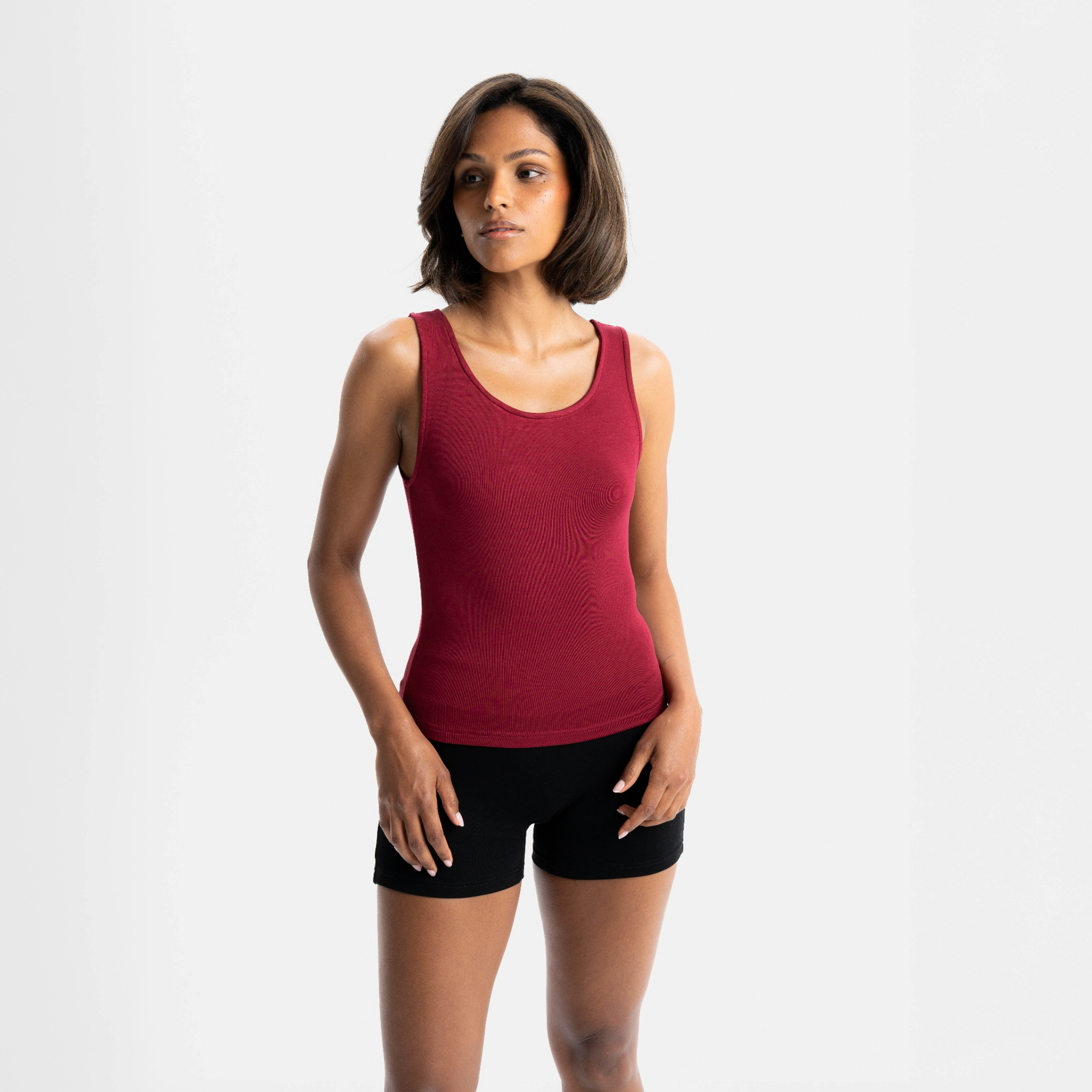 PULSE | Natural Sport Top | Red Berry