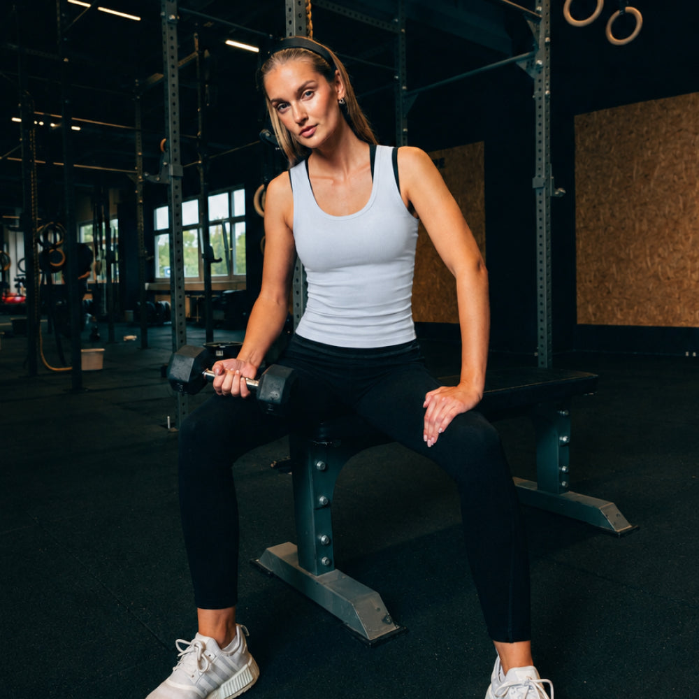 PULSE | Natural Sport Top | Blue Aura