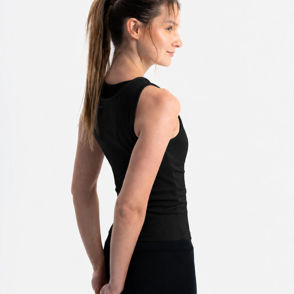 PULSE 2.0 | Plant-Based Sport Top | Black