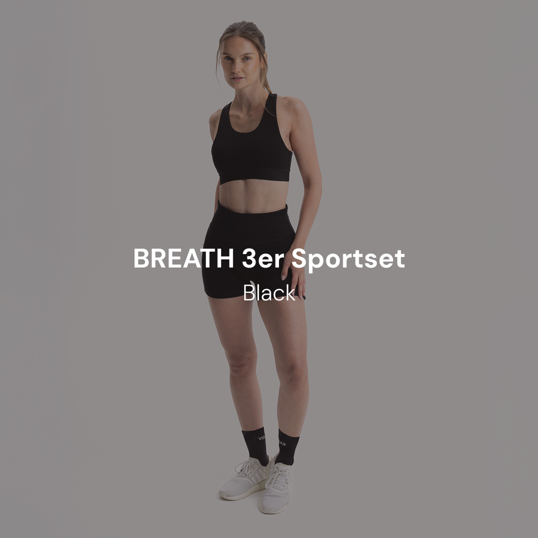 BREATH 3er Sportset | Black