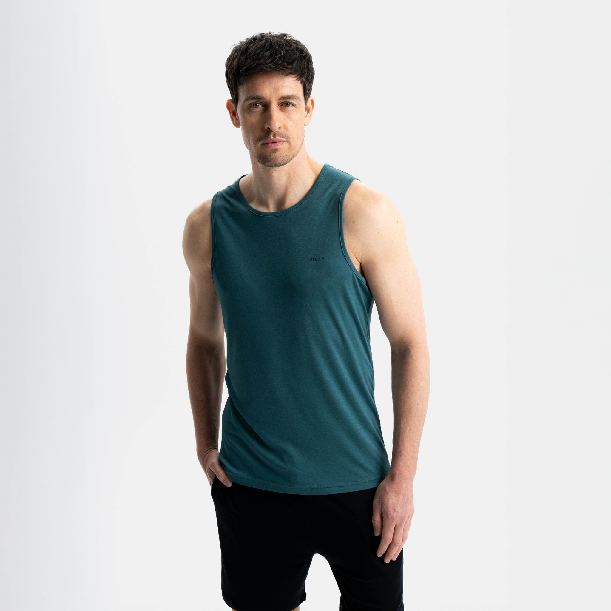 ANSWER Sportset Short | Deep Sea Green x Black