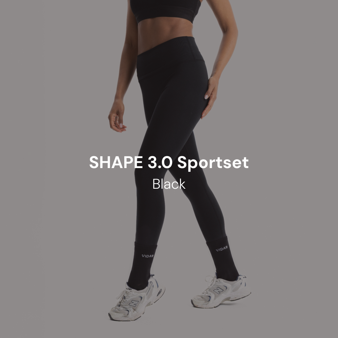 SHAPE 3.0 2er Sportset | Black