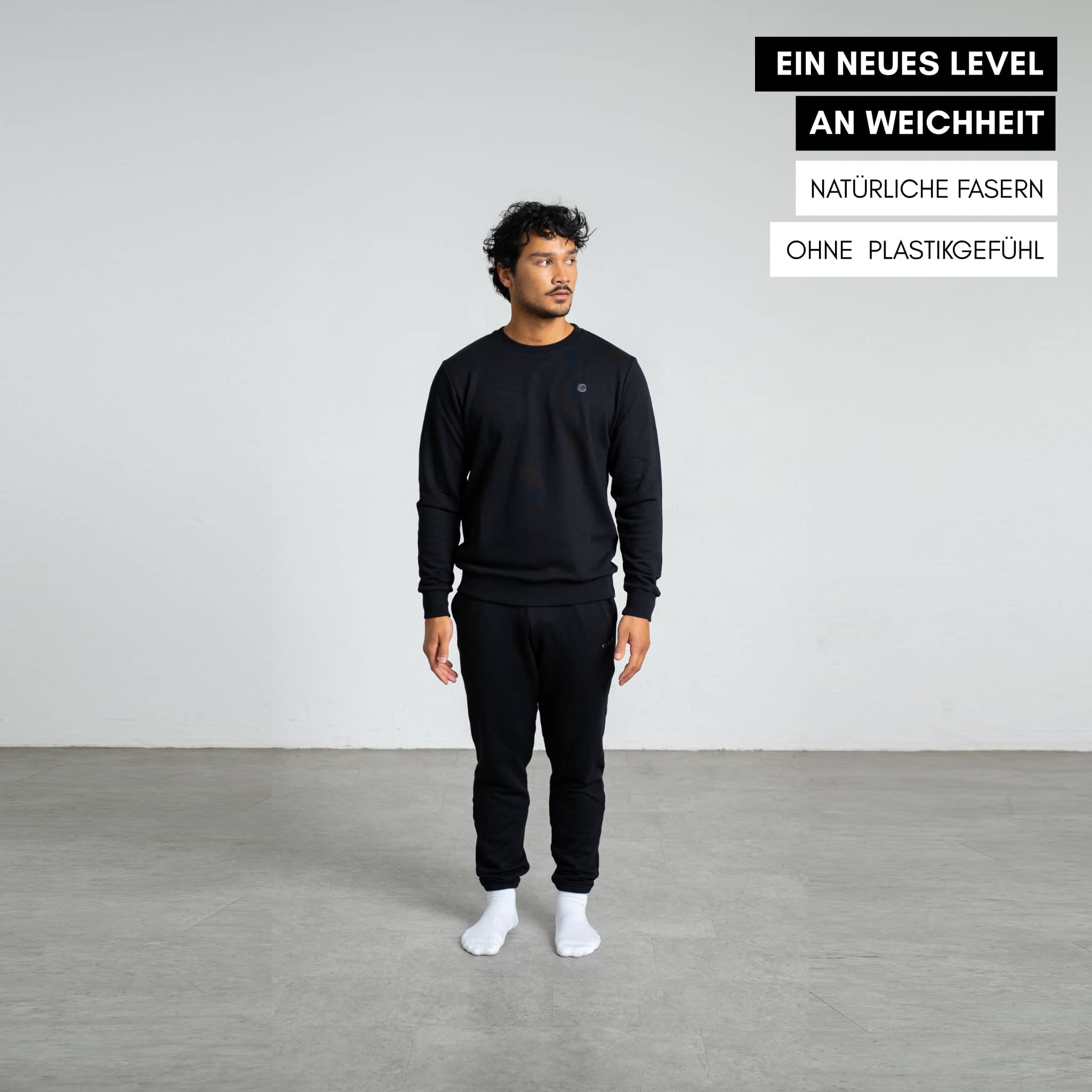 ALL COURT I Natural Sweatpants - schwarz