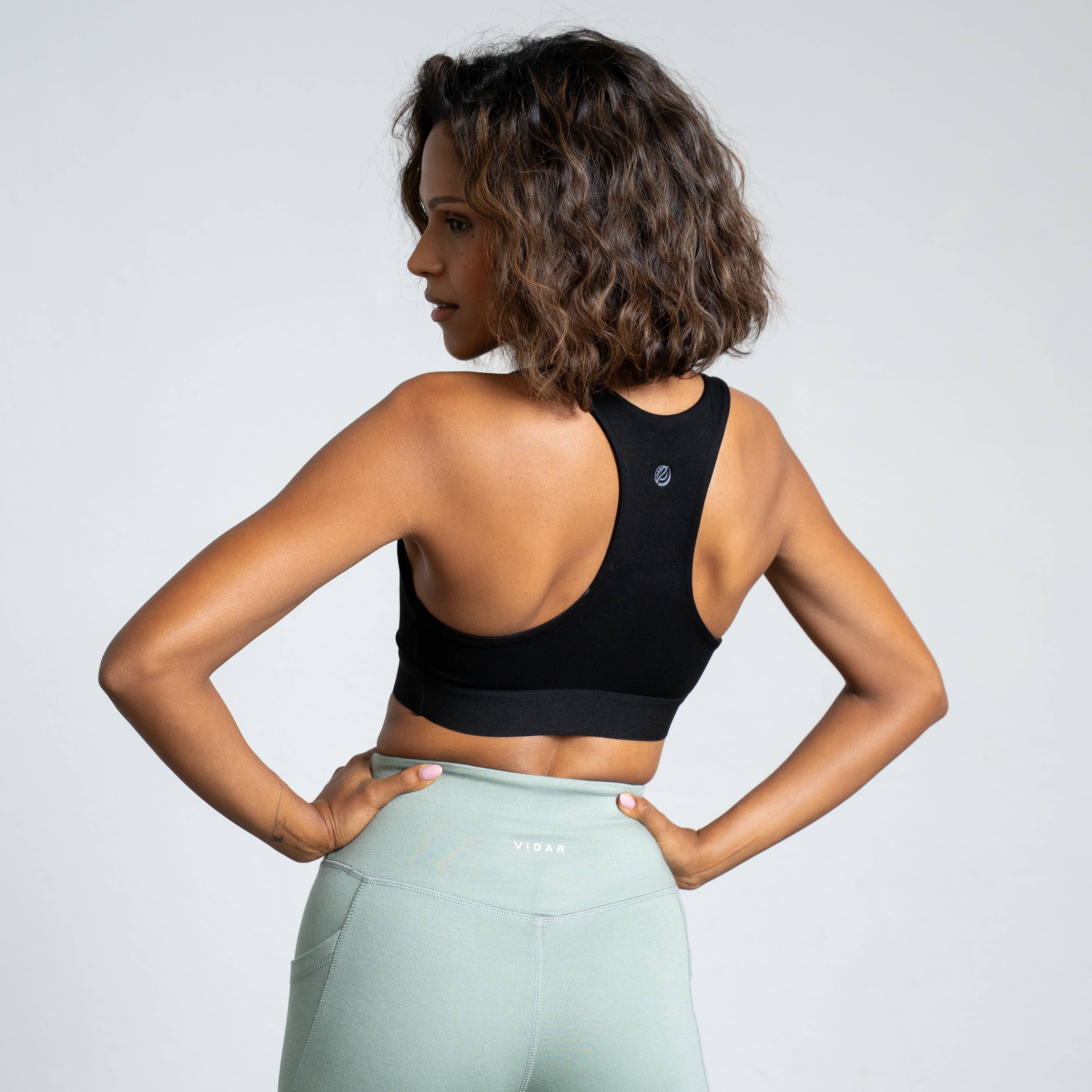 BREATH | Natural Sportsbra – schwarz