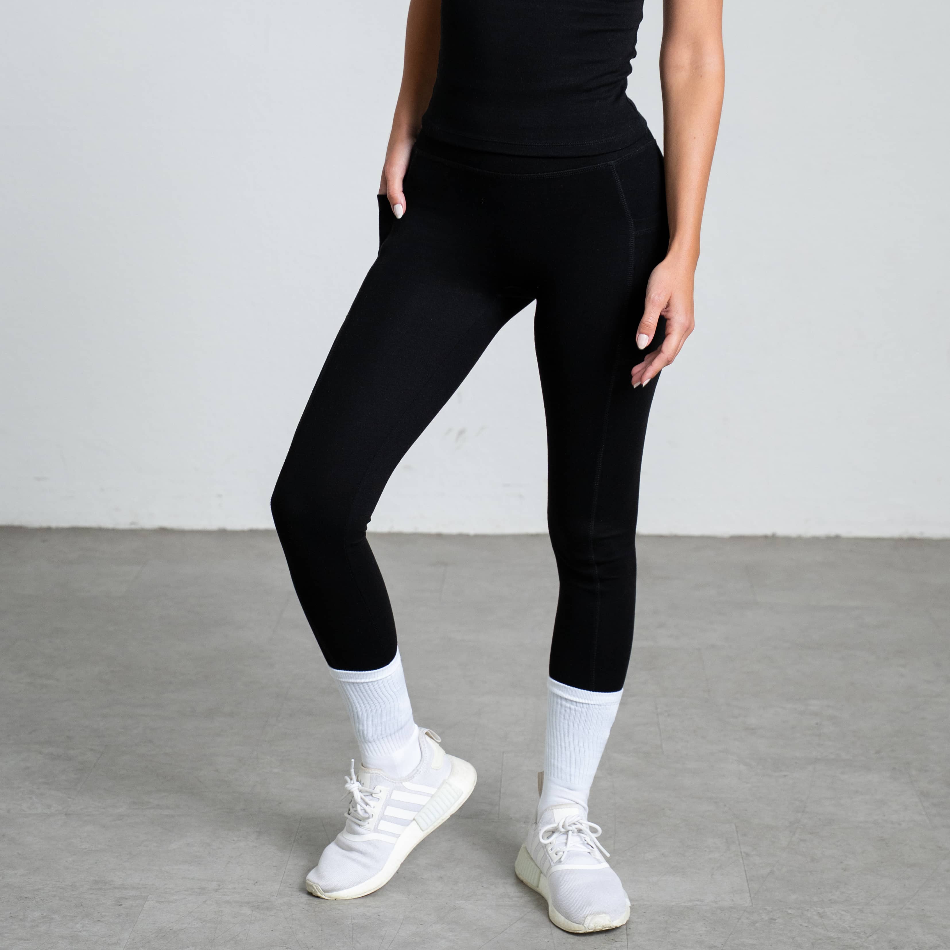 ELEVATE | Natural Sport Leggings – schwarz