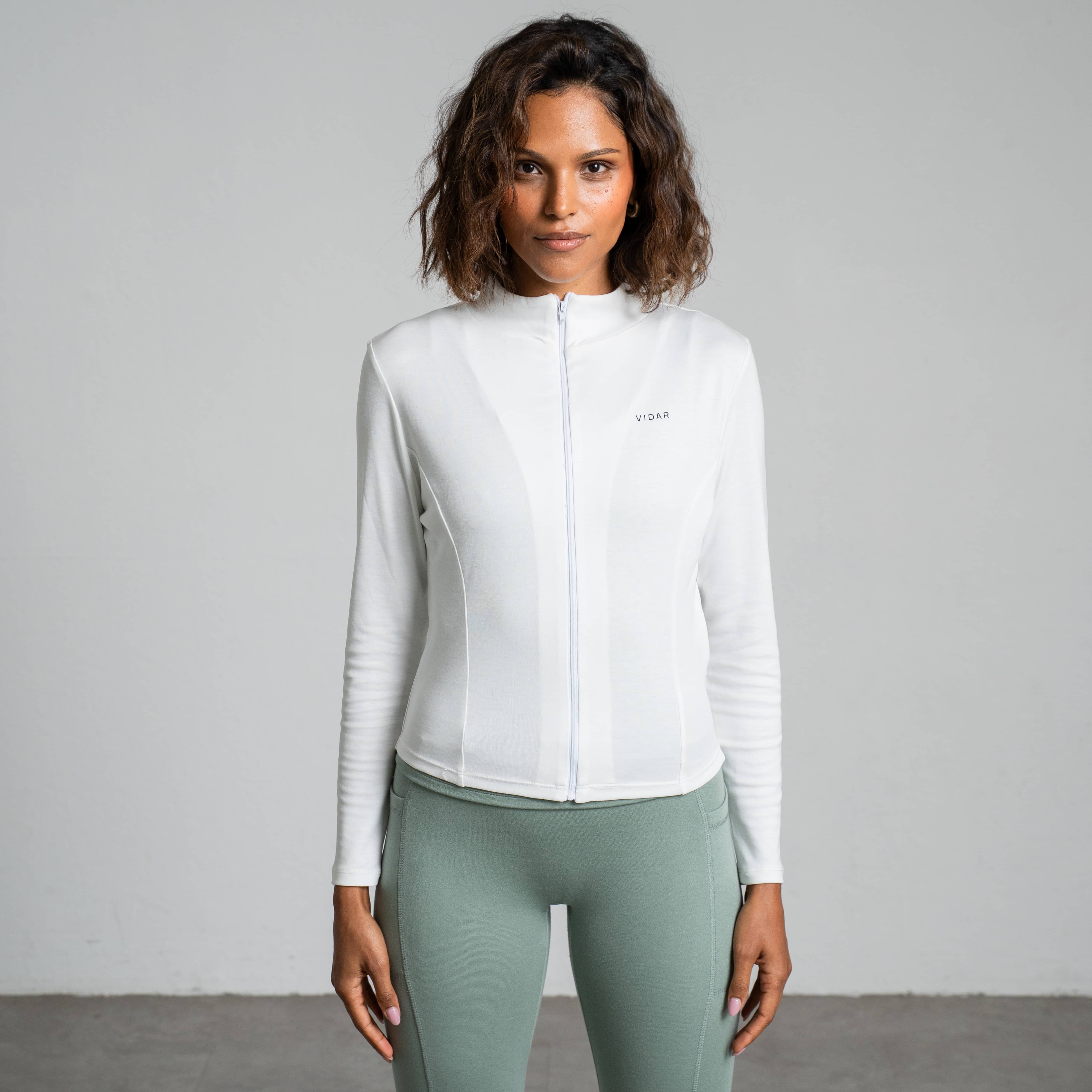 AURA | Natural Full-Zip – Off-White