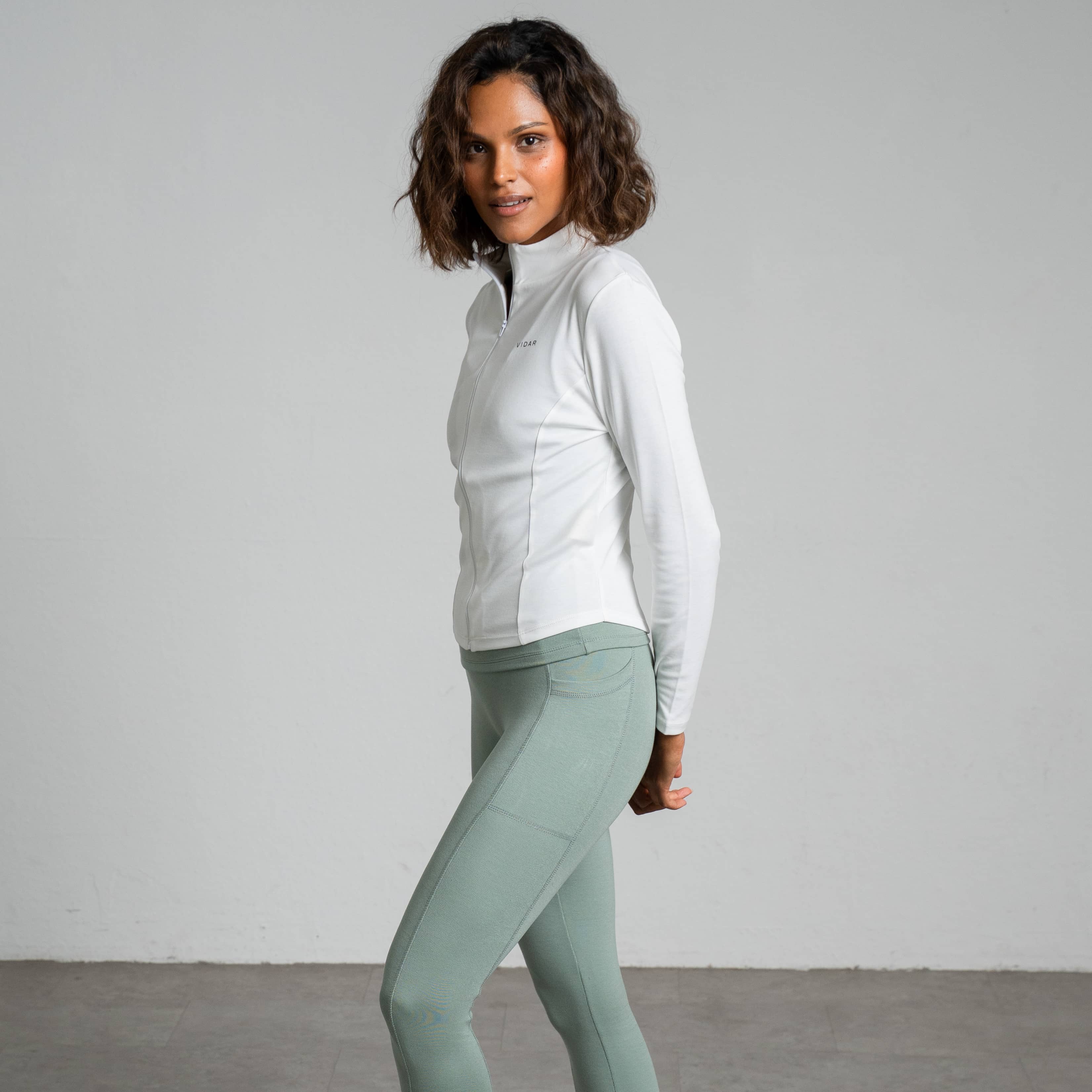 AURA | Natural Full-Zip – Off-White