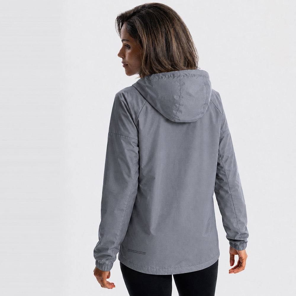 EXO | Natural Windbreaker Women | Iron Grey