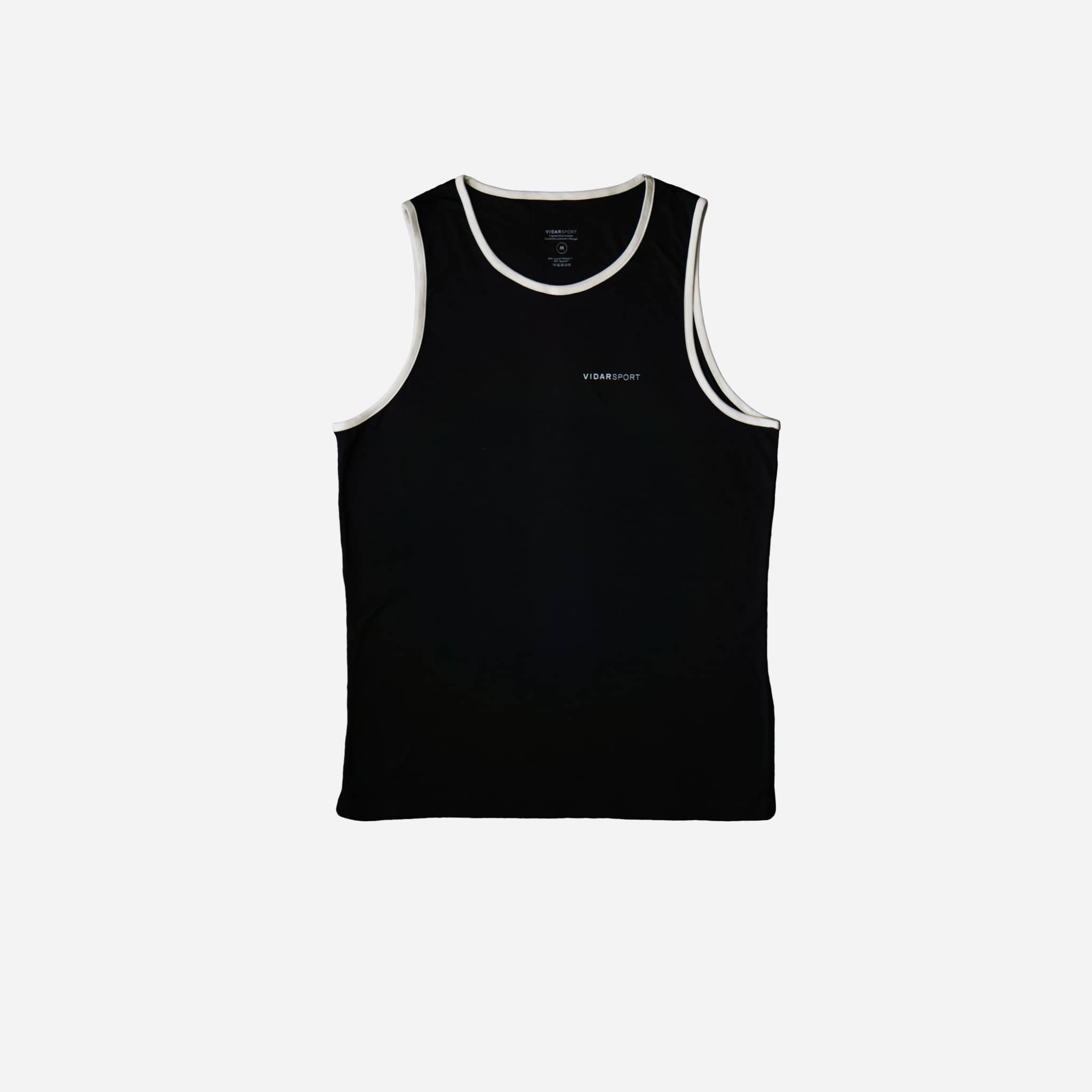 ANSWER | Sleeveless Sport Shirt schwarz