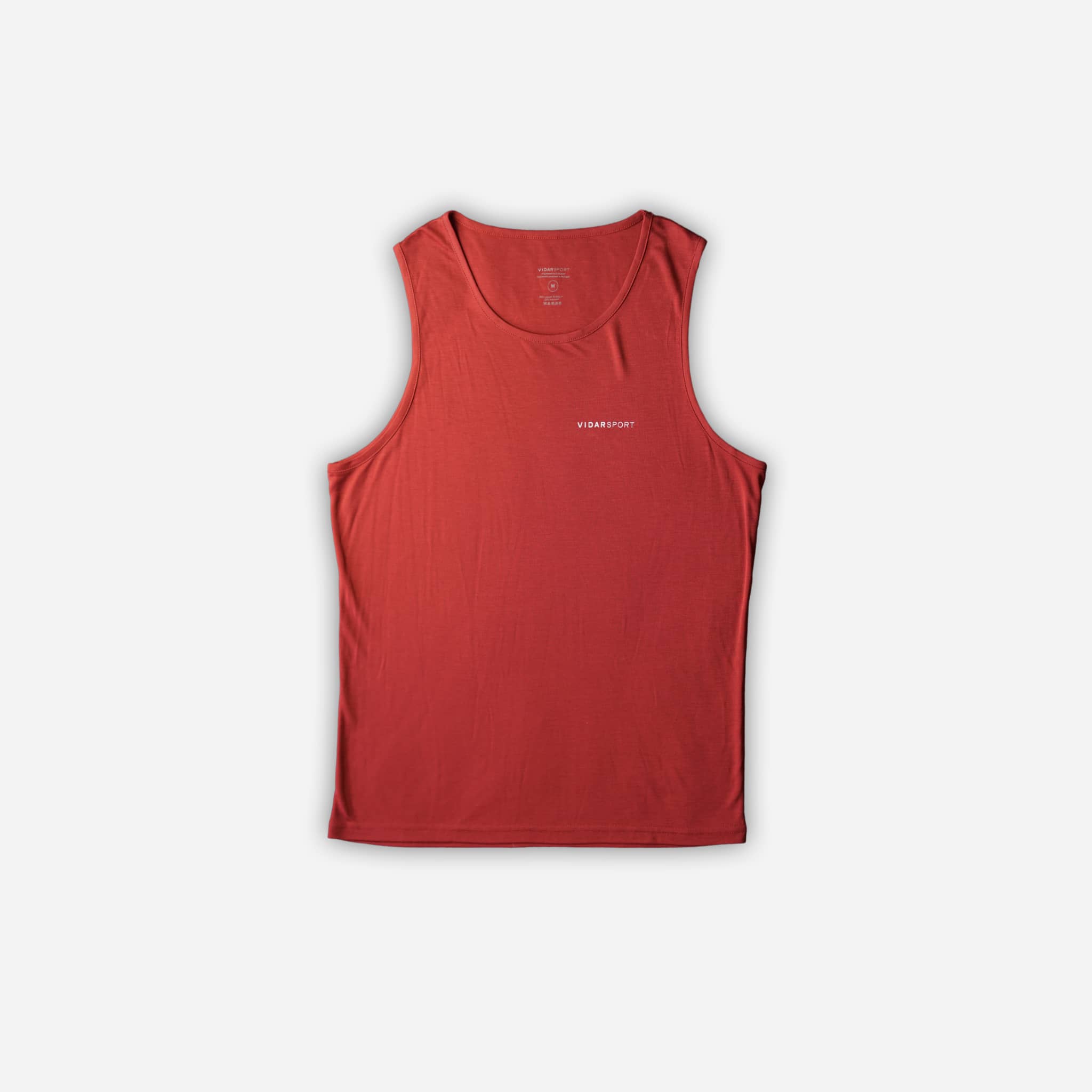 ANSWER | Sleeveless Sport Shirt red