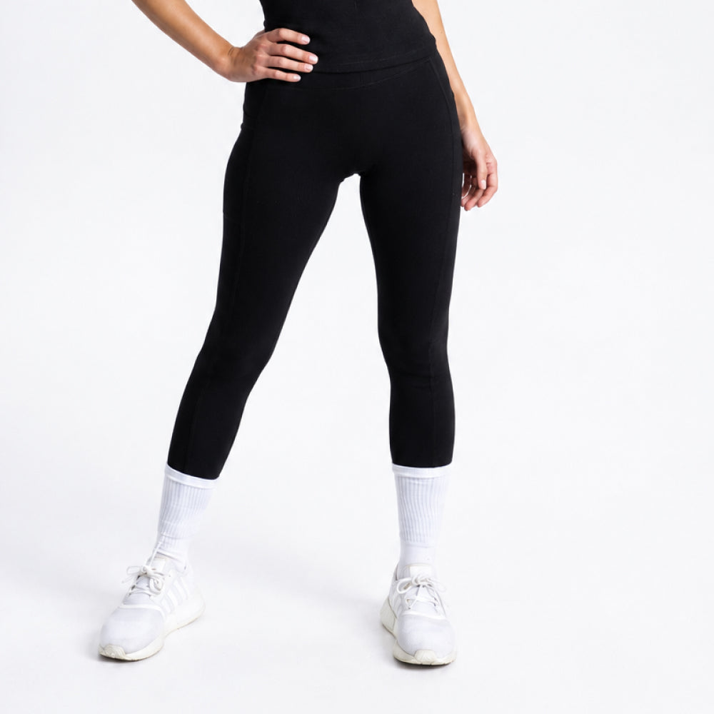 ELEVATE | Natural Sport Leggings | Black
