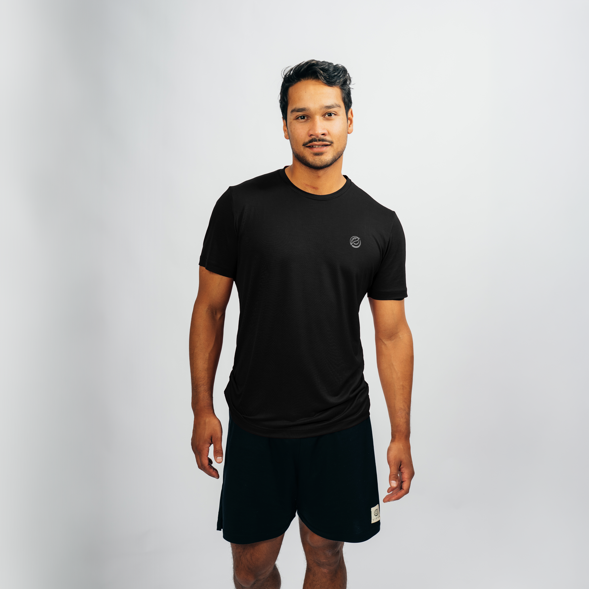 CHANGE I Natural Sport Tee - Black