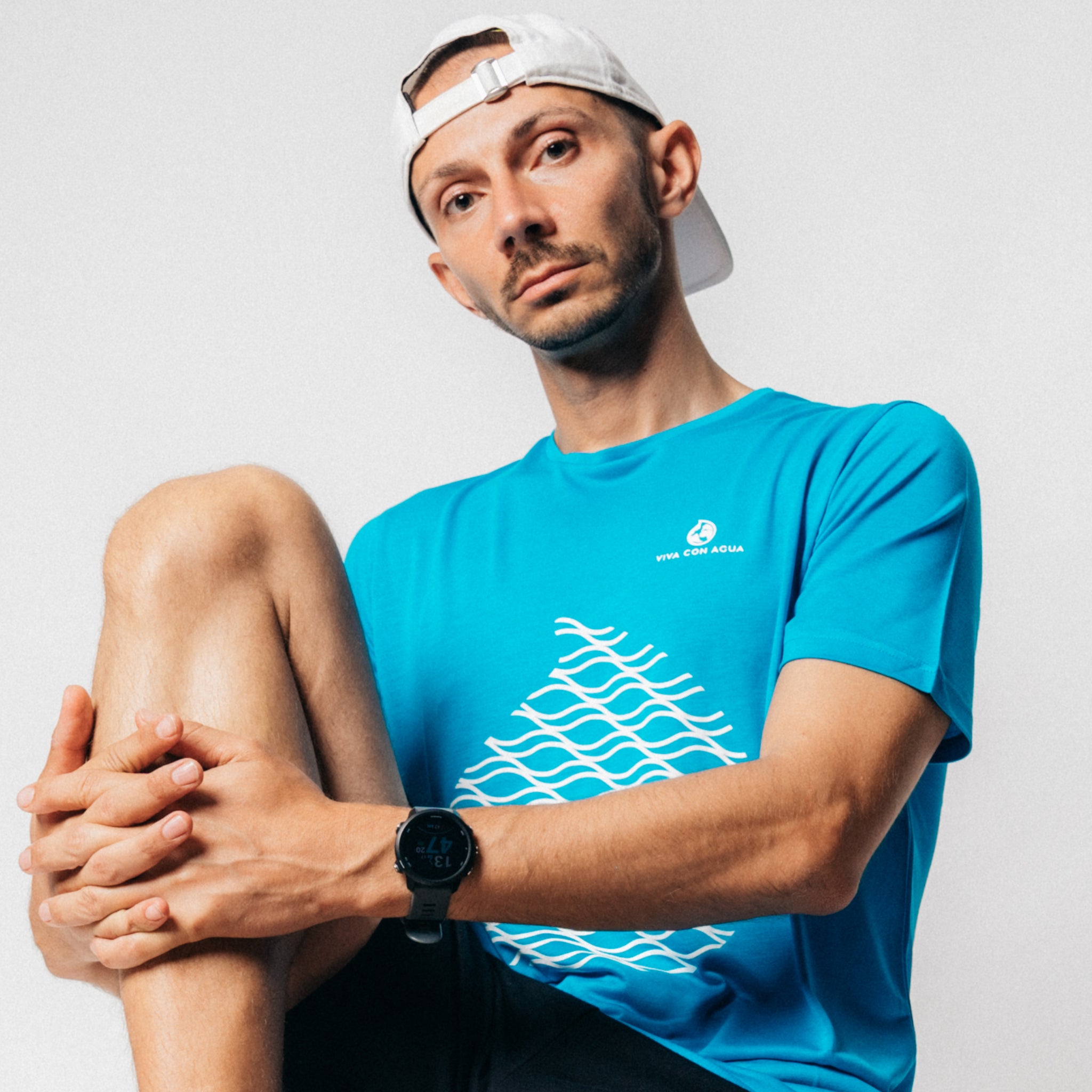 VIVA CON AGUA X VIDAR SPORT I Natural Sport Tee