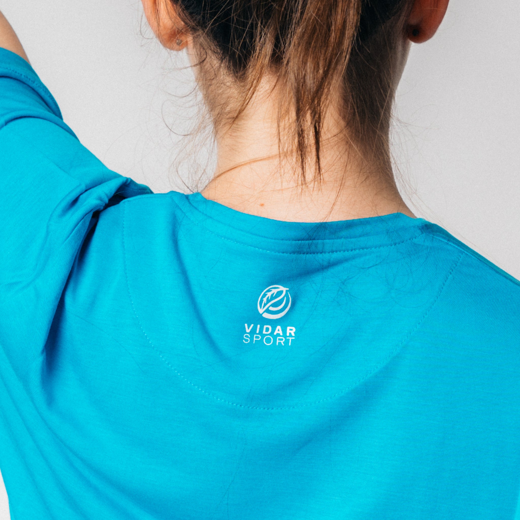 VIVA CON AGUA X VIDAR SPORT I Natural Oversized Sport Tee
