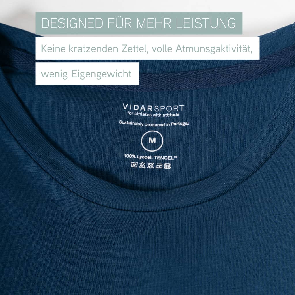 CHANGE I Natural Sport Tee - blau