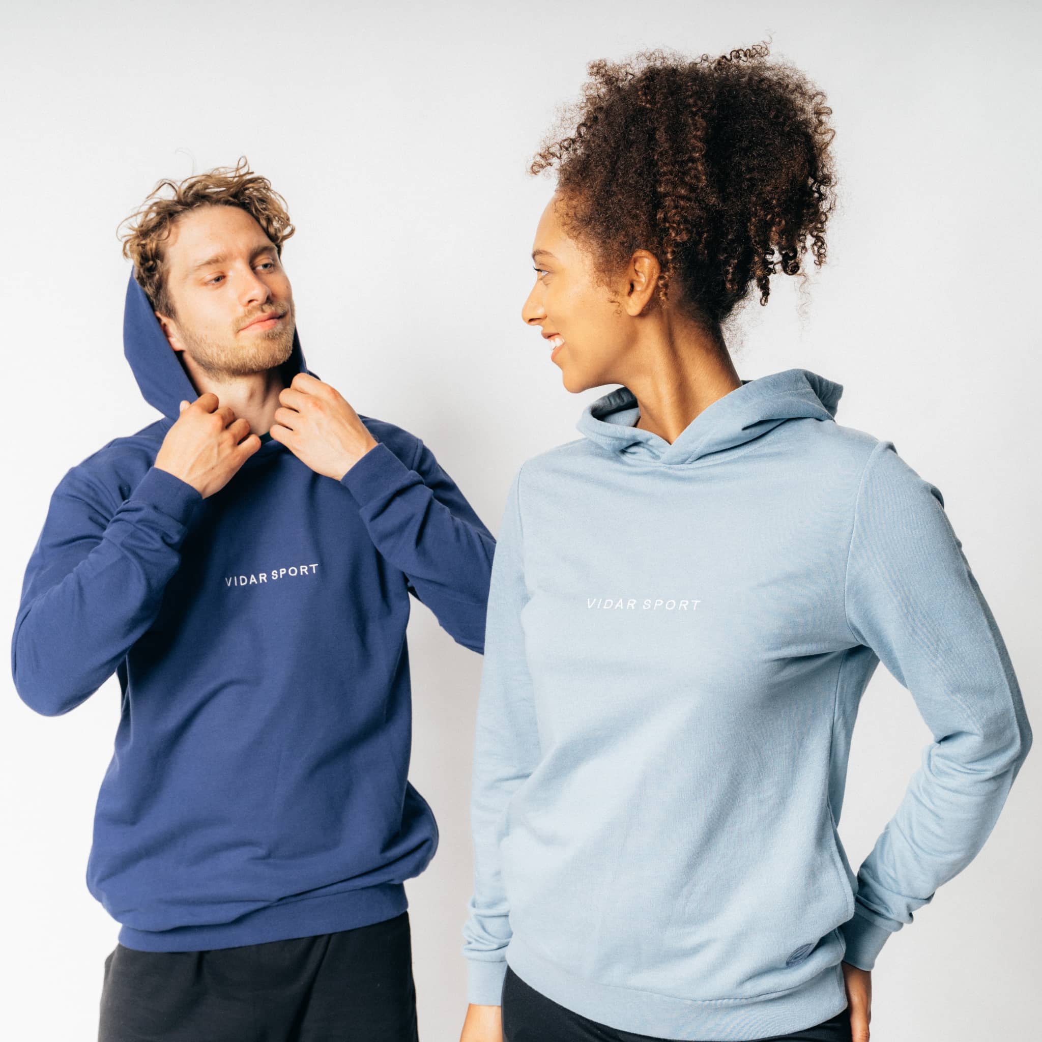MOOD I Taillierter Natural Sport Hoodie