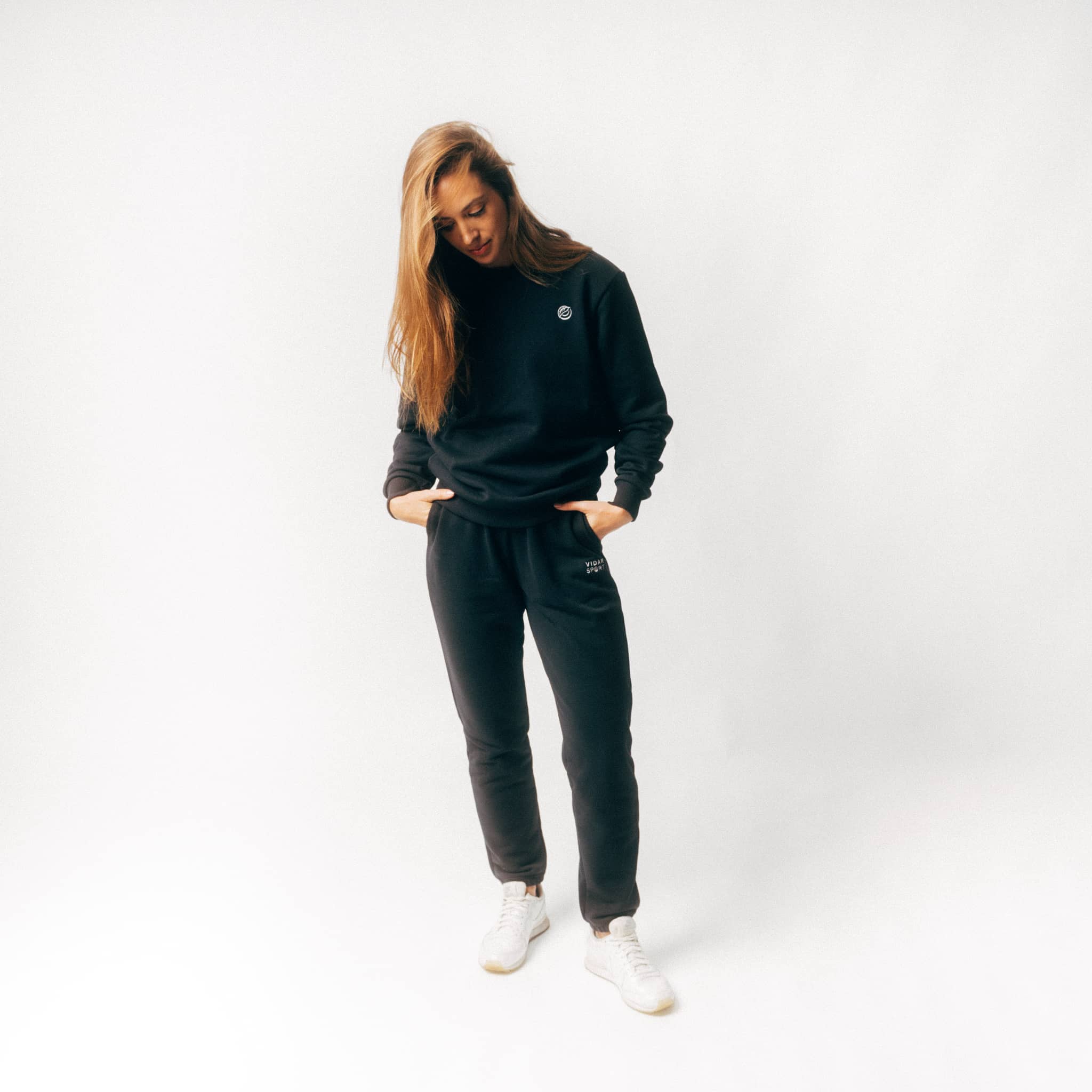 ALL COURT I Natural Sweatpants aus recycelter Baumwolle