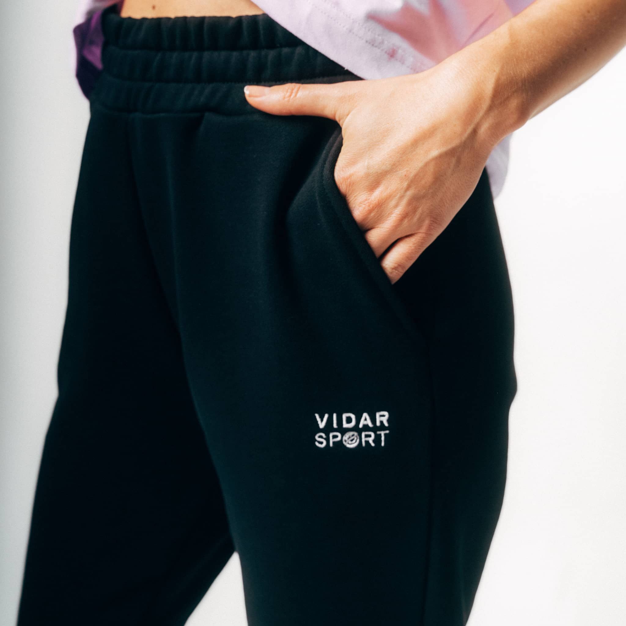 ALL COURT I Natural Sweatpants aus recycelter Baumwolle