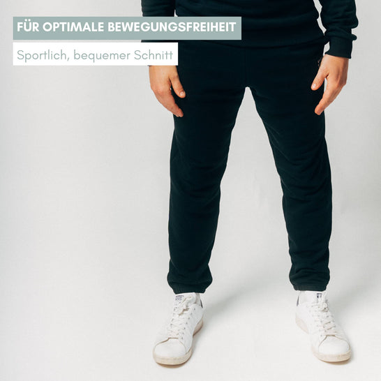 ALL COURT I Natural Sweatpants black