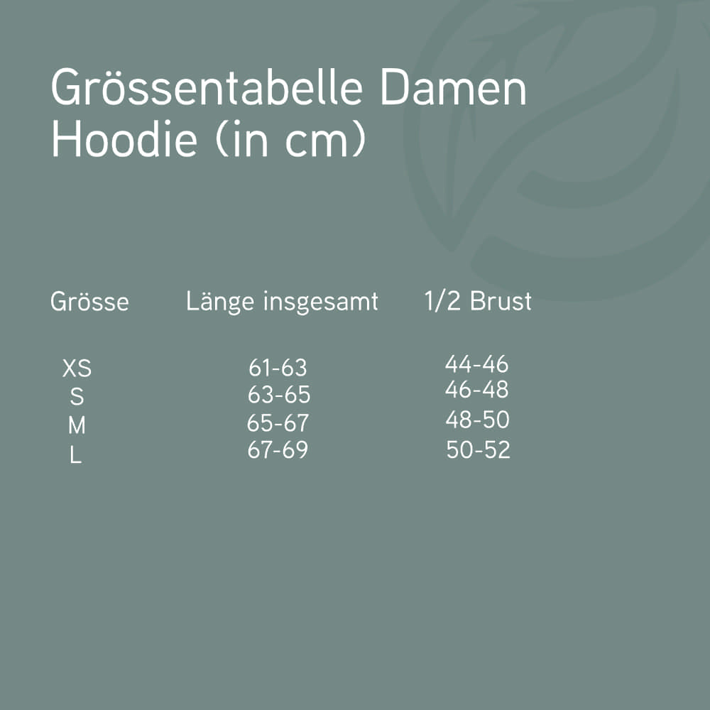 MOOD I Taillierter Natural Sport Hoodie